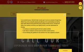 Westside Fender/Body & Refinishing Inc. website
