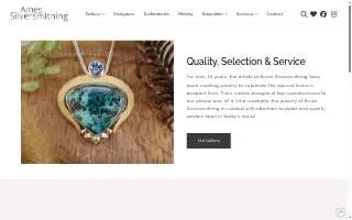 Ames Silversmithing website