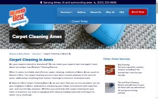 Heaven's Best Carpet Cleaning Ames IA