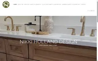 Nikki Holland Design website