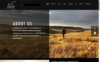 Prairie Fire Kennels website