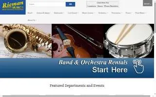 Rieman Music - Ames website