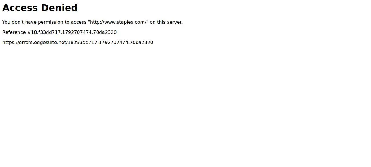 Staples of Flagstaff website