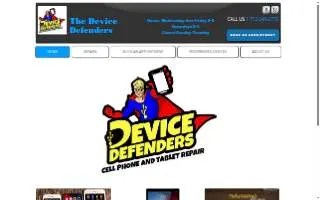 The Device Defenders website