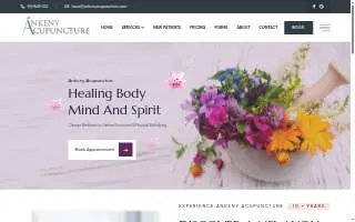 Ankeny Acupuncture website