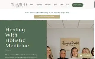 Deeply Rooted Healing website