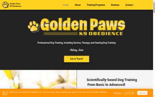 Golden Paws K9 Obedience