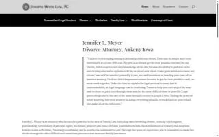 Jennifer Meyer Law, PC website