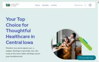 The Iowa Clinic Family Medicine - Indianola website