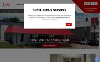 Ace Auto Doctor & Repair website