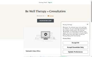 Be Well Therapy + Consultation