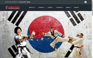 Chung Kim's Black Belt Academy website