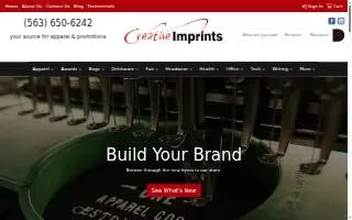 Creative Imprints website