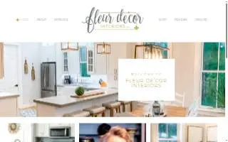 Fleur de'cor Interiors Inc. website