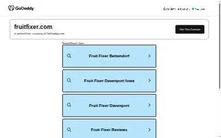 Fruit Fixer: Express Device Repairs of Bettendorf website