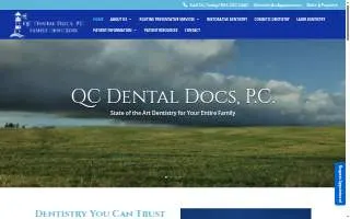 QC Dental Docs, P.C. website