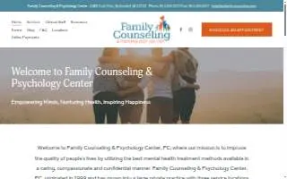 QC Family Counseling & Psychology website