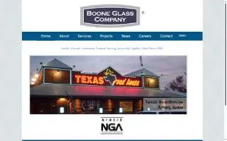 Boone Glass Company website