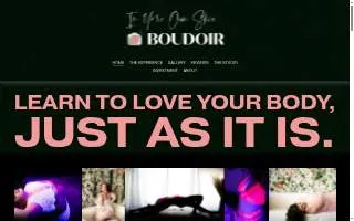 In Your Own Skin Boudoir website