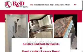 ReD Home Designs website
