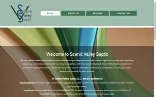 Scenic Valley Septic LLC website