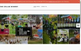 The Cellar Winery of Boone website