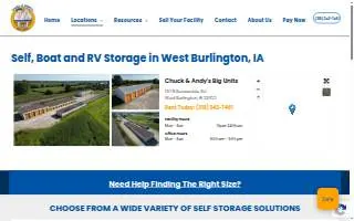 Chuck & Andy's Big Units website