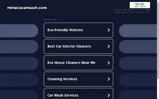 Miracle Car Wash of Burlington website