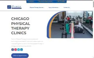 Premier Physical Therapy of Iowa website