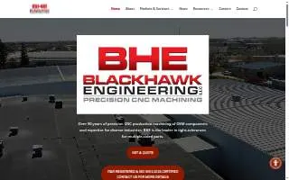 Blackhawk Engineering Inc website