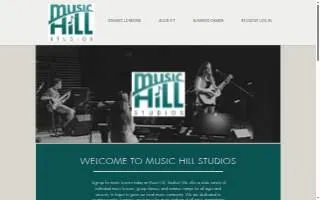 Music Hill Studios of Cedar Falls website