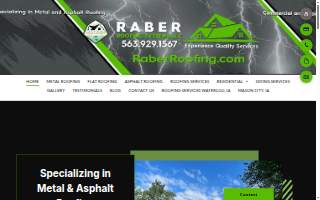 Raber Roofing Systems LLC of Cedar Falls