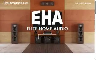 Elite Home Audio & Safety Systems By EHA website