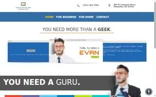 Evans Computer Consulting website