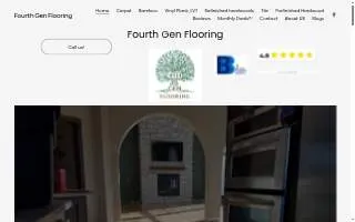 Fourth Gen Flooring website