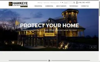 Hawkeye Communication/Fandel Alarm website
