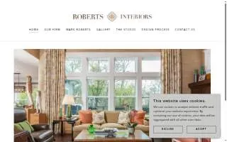 Larry Roberts Interiors website