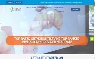Parks, Schmit, & Fuller Orthodontics, PC website