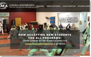 Samurai Martial Arts - Cedar Rapids website