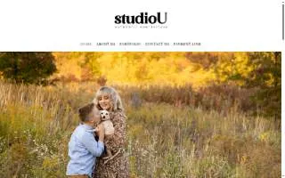 studioU photography website
