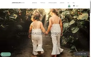 Cheeky Gallery website