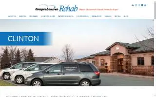 Comprehensive Rehab Inc website