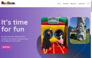 Rock Rental LLC of Clinton website
