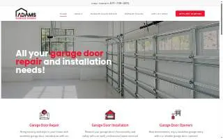 Adams Door Company of Clive website