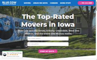 Blue Cow Moving & Storage of Clive