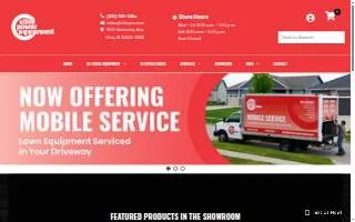 Clive Power Equipment website