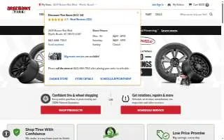 Discount Tire of Herriman website