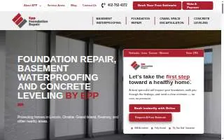 Epp Foundation Repair of Clive website