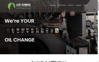 LOF Xpress™ Oil Change – Waukee of Clive