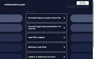 Miller Law Firm of Clive website